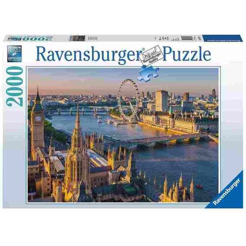 Ravensburger 2000 delna sestavljanka London, pogled na Temzo 166275 Cene