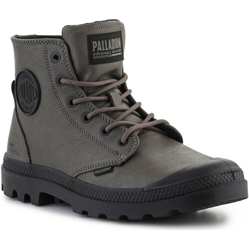 Palladium Visoke superge Pampa Hi Supply Lth 77963-213-M Črna Slike