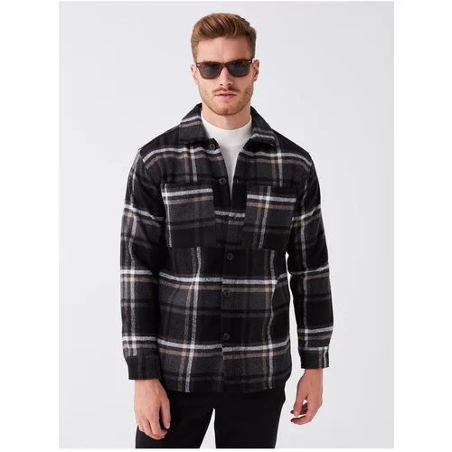 LC Waikiki Regular Fit Long Sleeve Plaid Men's Lumberjack Shirt Jacket