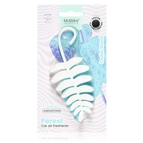 MR&amp;amp;MRS fern white cedar wood miris za auto Slike