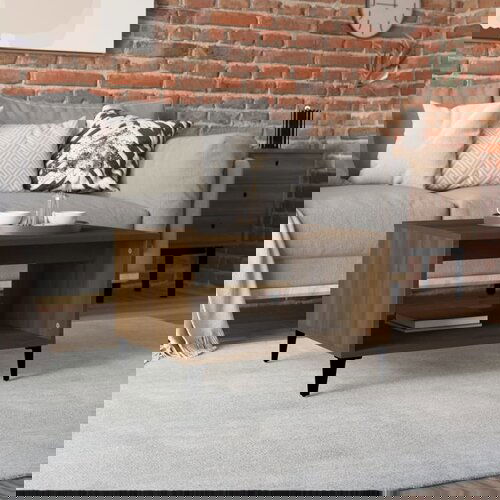 VidaXL stolić za kavu smeđa boja hrasta 60x50x40 cm konstruirano drvo Slike