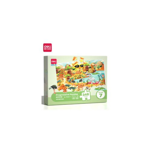 Deli PUZZLE - SLAGALICA PROGRESIVNI nivo 7 - 348 delova 74500-7 Cene