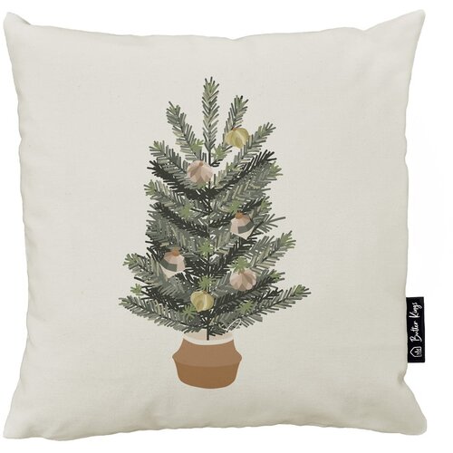 Butter Kings Ukrasna jastučnica s božićnim motivom 45x45 cm Festive Tree – Cijene