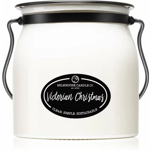 Milkhouse Candle Co. Creamery Victorian Christmas dišeča sveča Butter Jar 454 g