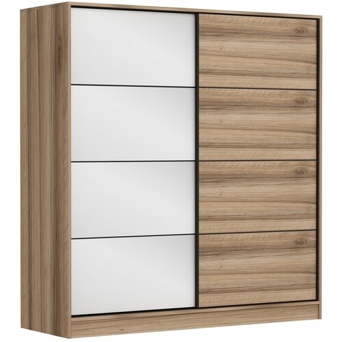 Hanah home Ormar Kale-7171, 220x210x60 cm, Hrast-bijela Cene