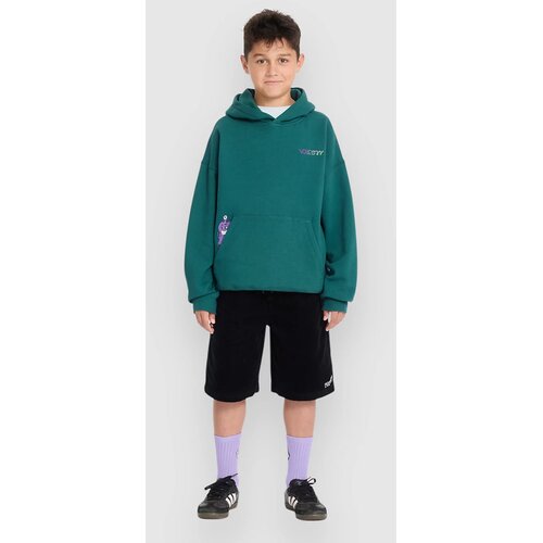 Volcom Fa Ben Sanaire Po Kids Pulover s kapuco rifle green Slike