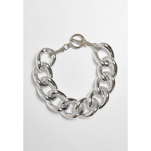 Urban Classics Accessoires Silver Glittering Chain Bracelet Cene