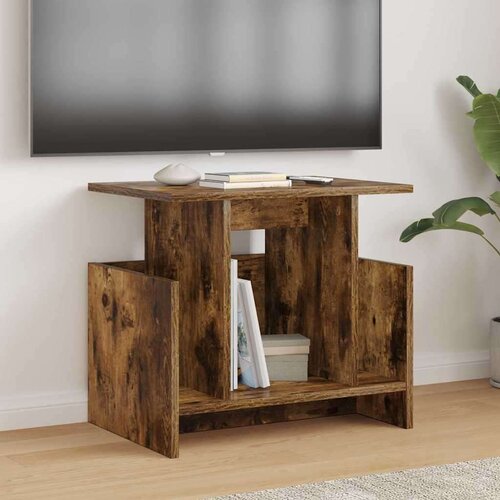 TV stojalo 2 pcs Dimljeni oreh 50 x 35 x 45 cm Konstruiran les, (5000132127) Cene
