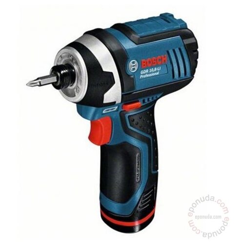 Bosch akumulatorski udarni odvrtač GDR 10,8-LI, 10,8V/1,3Ah/105Nm/M4-M12 bu&amp;scaron;ilica Slike