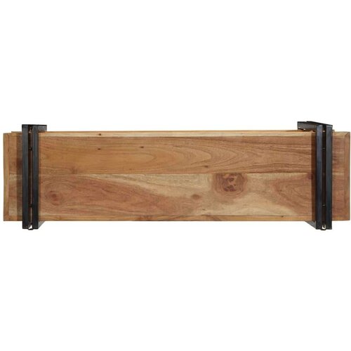vidaXL Zidna polica 110x33x45 cm puno drvo bagrem Cijene