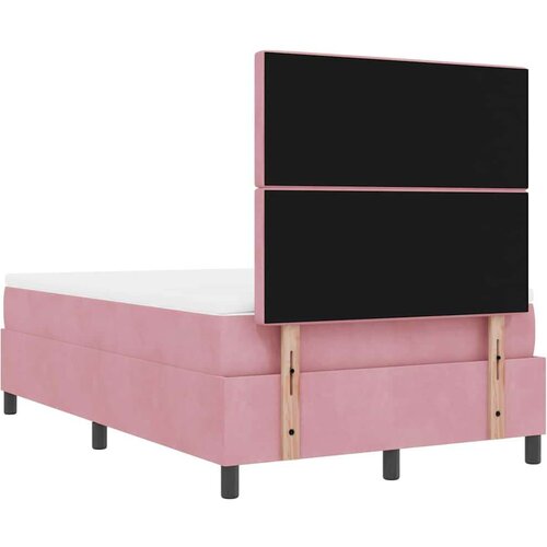 Box spring krevet s madracem Ružičasta 120 x 190 cm Bar&amp;scaron;un Slike