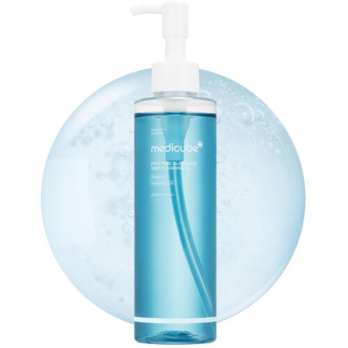 MEDICUBE Ulje za či&amp;scaron;ćenje lica Zero Pore Blackhead Deep Cleansing Oil, 205 ml Slike