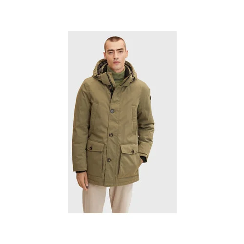 Tom Tailor Parka 1032495 Zelena Regular Fit