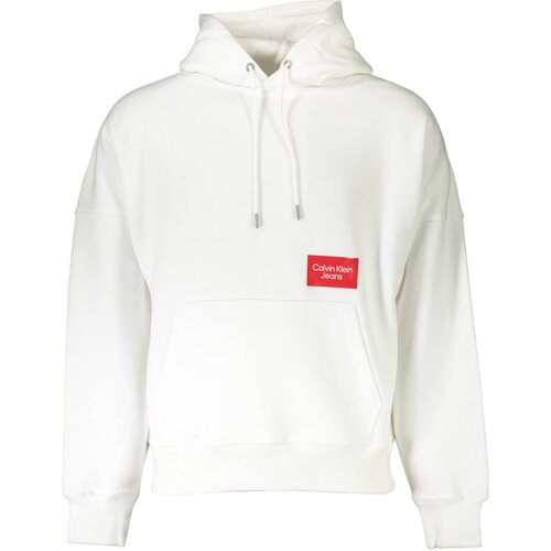 Calvin Klein WHITE MEN&amp;amp;#39;S SWEATSHIRT WITHOUT ZIP Slike