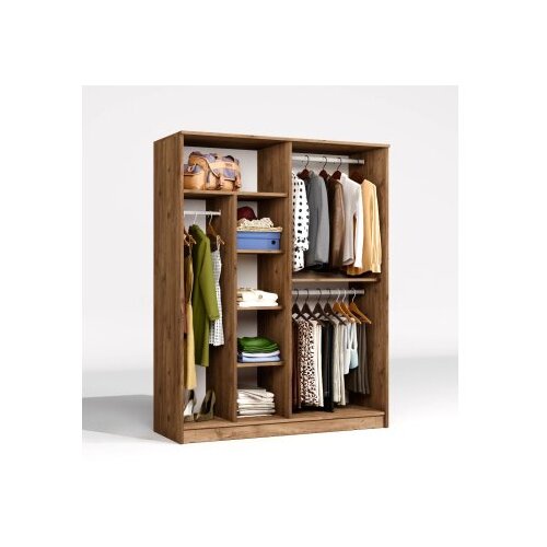 Hanah home Ormar Kardelen 1600-114, 140x180x51.8 cm, , Smeđa Slike