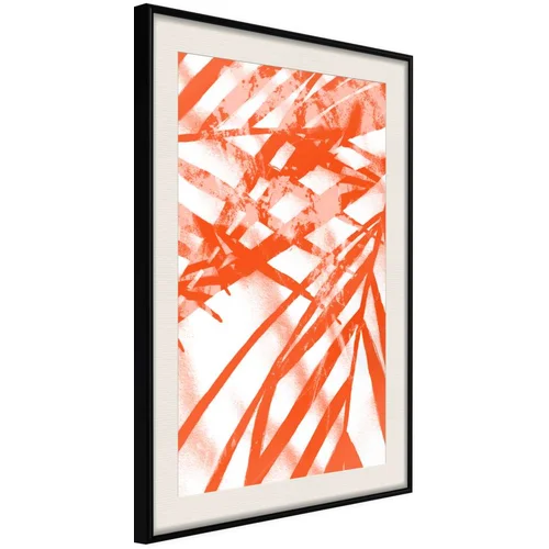  Poster - Incandescent Leaf 20x30