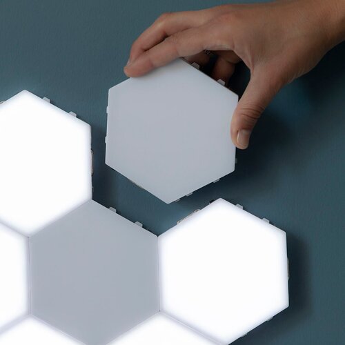  Komplet modularnih magnetnih in na dotik LED plo&amp;scaron;č Tilight InnovaGoods (Paket 3 kosa) Slike