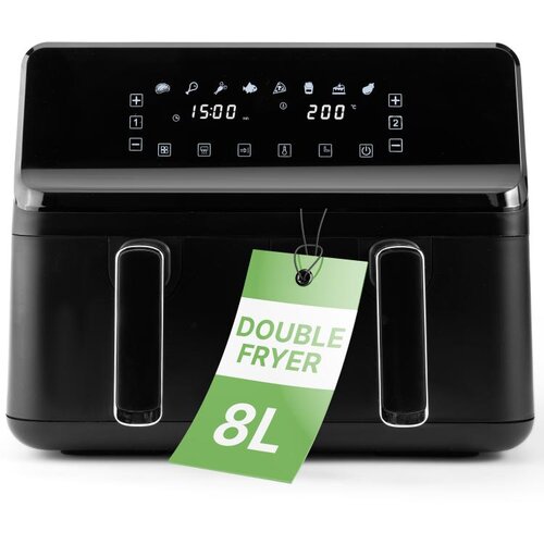 Clatronic dvojni cvrtnik na vroči zrak FR3804H, 8L, 2700 w Slike