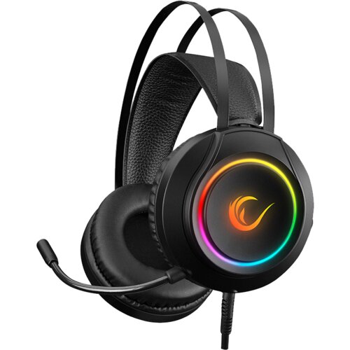  Slušalice sa mikrofonom gaming RAMPAGE RM-K45 ORBIT-S Black RGB Led 7.1 Gaming Headset with Microphone, 35150 Cijene