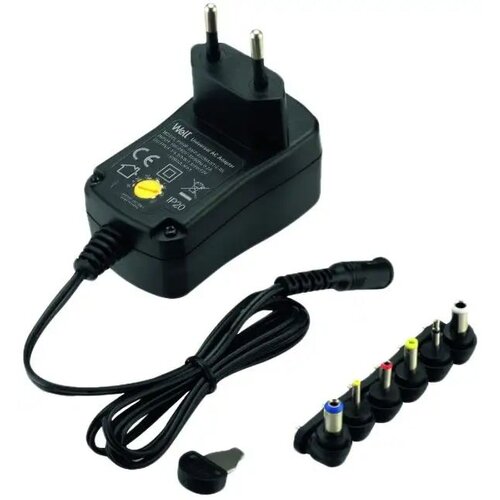Well Adapter napajalnik univerzalni 600mA 3-12V, 6 nastavkov, (5000198508) Cene
