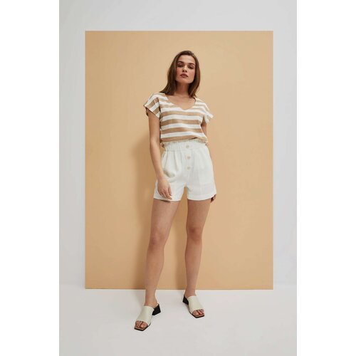 Moodo WOMEN'S SHORTS L-SH-4019 WHITE Cene