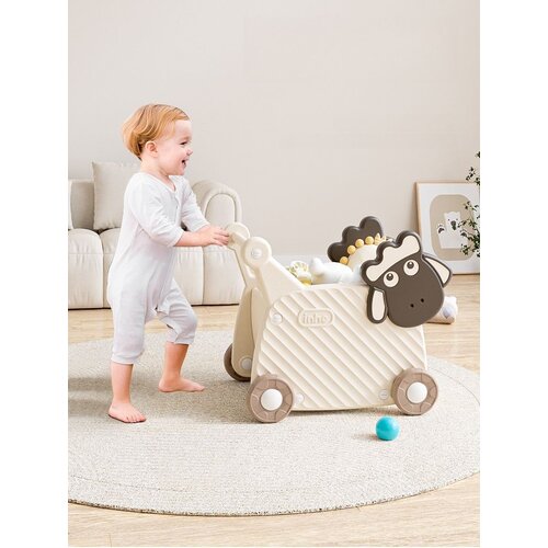 Premium Stil Guralica i kolica za igračke Ovčica 2u1 Cene