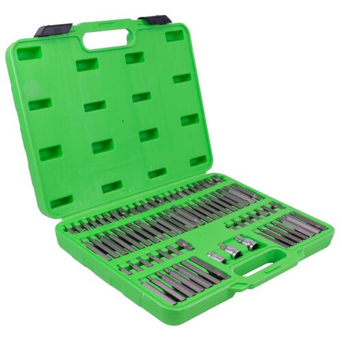 Jbm Set Bitova, Torx, Hex, XZN, RIBE, Sa sigurnosnim otvorom, 75 komada Cene