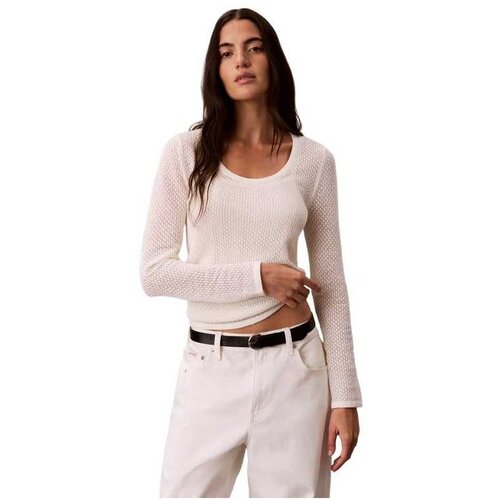 Calvin Klein rupičasti ženski džemper Cene