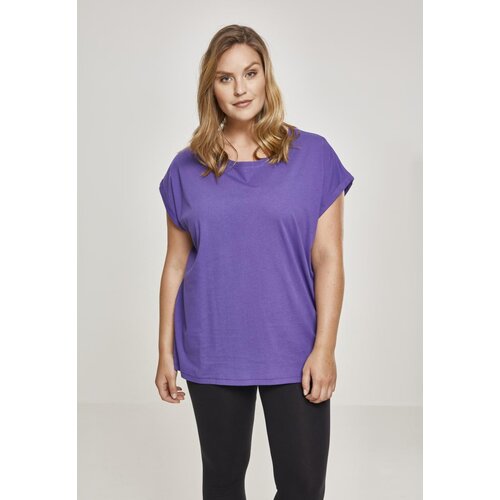 Urban Classics ladies extended shoulder tee ultraviolet Cene