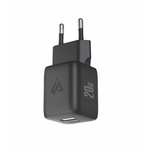 Swissten iPEAX punjač za AC220 GaN 20W (USB-C + USB-A) CRNI Slike