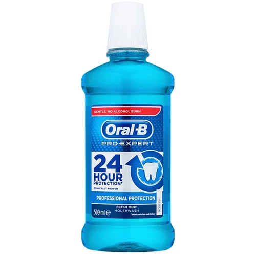 Oral-b pro expert professional protection osvežilna ustna voda 500 ml unisex