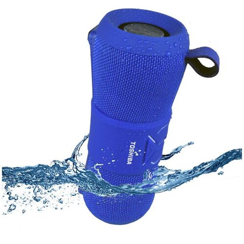 Toshiba zvučnik Bluetooth, vodootporni, 2*6W, Handsf, baterija, plavi TY-WSP200 Cene