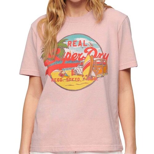 Superdry Majica rumena / zelena / roza / rdeča Cene