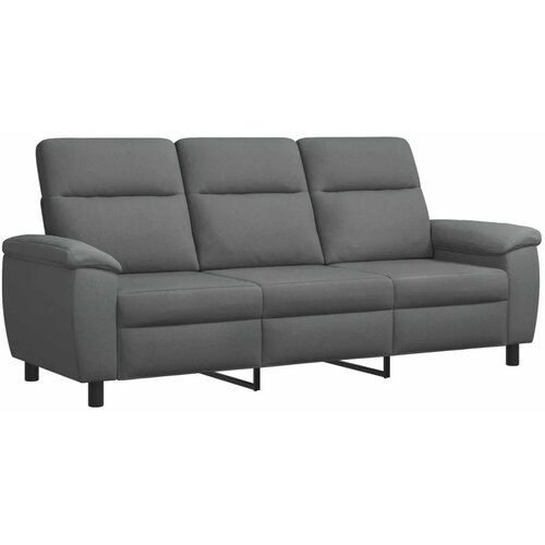  Set sofe 2 pcs Tamnosiva Tkanina - Tamnosiva 2-sjedalna (140 cm) + 3-sjedalna Slike