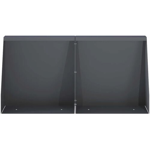  Zid za zadržavanje 6 kom. 40 x 12 x 30 cm Čelik Antracit - Antracit 40 x 12 x 30 cm 6 x ravni Cijene