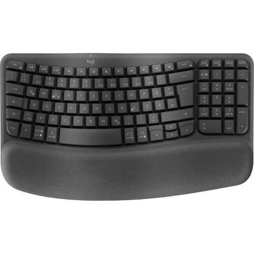 Logitech Wave Keys wireless ergonomic keyboard - GRAPHITE - (DE) - 2.4GHZ/BT - N/A - CENTRAL-419 - UNIVERSAL" Cijene