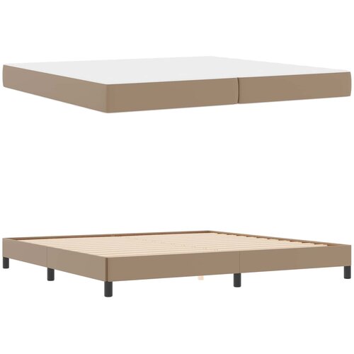  Krevetna konstrukcija Boja cappuccina 200 x 200 cm tkanina Slike