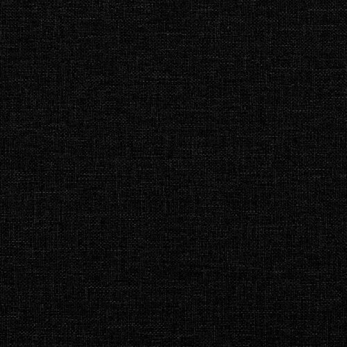  Stolica s dugmadi s jastukom Crna 80 x 80 x 45 cm tkanina Slike