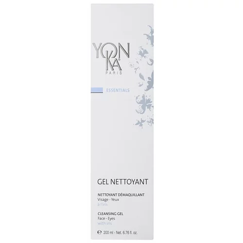 Yon Ka Essentials čistilni gel za odstranjevanje ličil za obraz in oči 200 ml