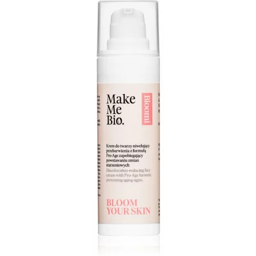 Make Me BIO Bloomi Bloom Your Skin vlažilna krema za poenotenje kože proti znakom staranja 30 ml