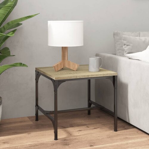 vidaXL Bočni ormarić boja hrasta 40x40x35 cm od konstruiranog drva Cijene