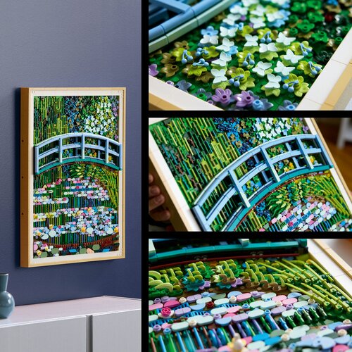 Lego LEGO&amp;reg; Art - Claude Monet &amp;ndash; Vodne lilije in japonski most (31220) Slike