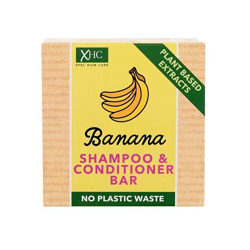 Xpel Shampoo &amp;amp; Conditioner Bar &amp;scaron;ampon 60 g nijansa Banana za žene Slike