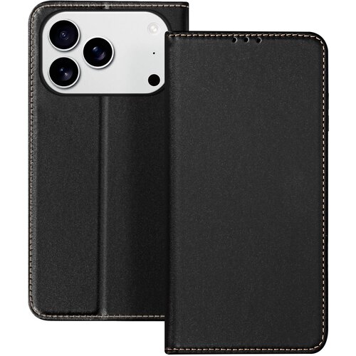 AVIZAR Etui za iPhone 17 Pro iz usnja s predali za kartice in video stojalom, Črna, (5000189883) Cene