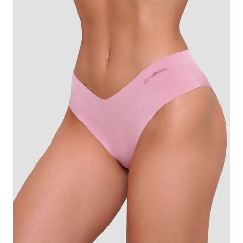 GymBeam Seamless gaće Classic 3Pack Dusty Rose XS Slike