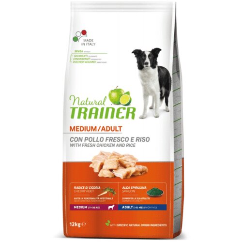 Trainer natural dog medium adult sveža piletina - 3 kg Cene