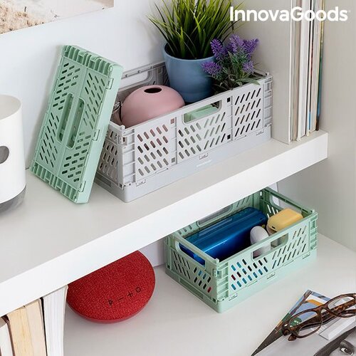 InnovaGoods Set od 3 preklopive i složive kutije za pospremanje Boxtor Slike