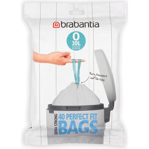 Brabantia PerfectFit vrečke za smeti za Bo Touch Bin - praktično pakiranje - 30L (O) - 40 kosov Cene