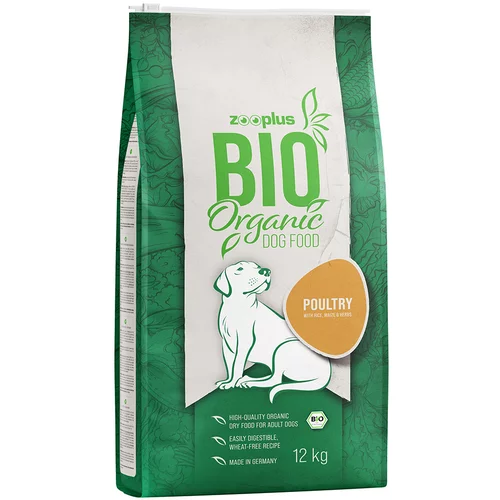 zooplus Bio perutnina - Varčno pakiranje: 2 x 12 kg
