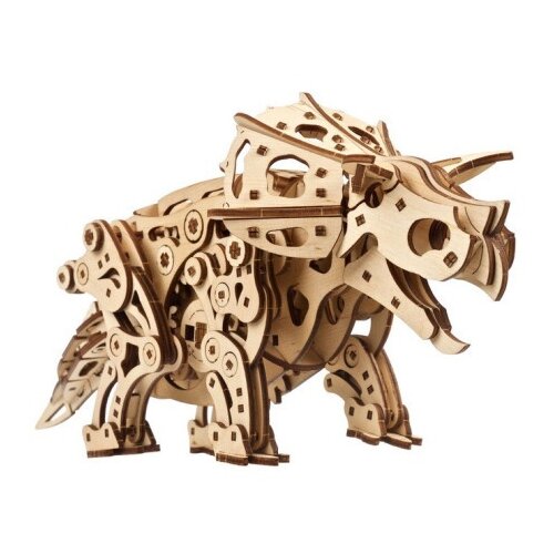 UGEARS 3D mehahnička puzla - TRICERATOPS ( 7192) Slike